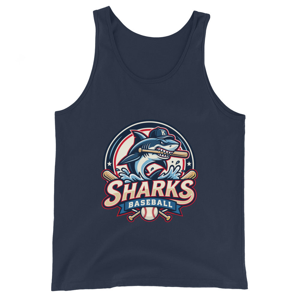 Performance | Tank Top | Sharks Diamond Sports | Emblem Logo