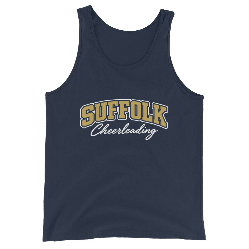 Performance | Tank Top | Suffolk University Cheerleading | Valor Logo