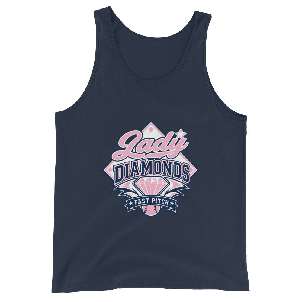 Performance | Tank Top | Lady Diamonds | Emblem Logo