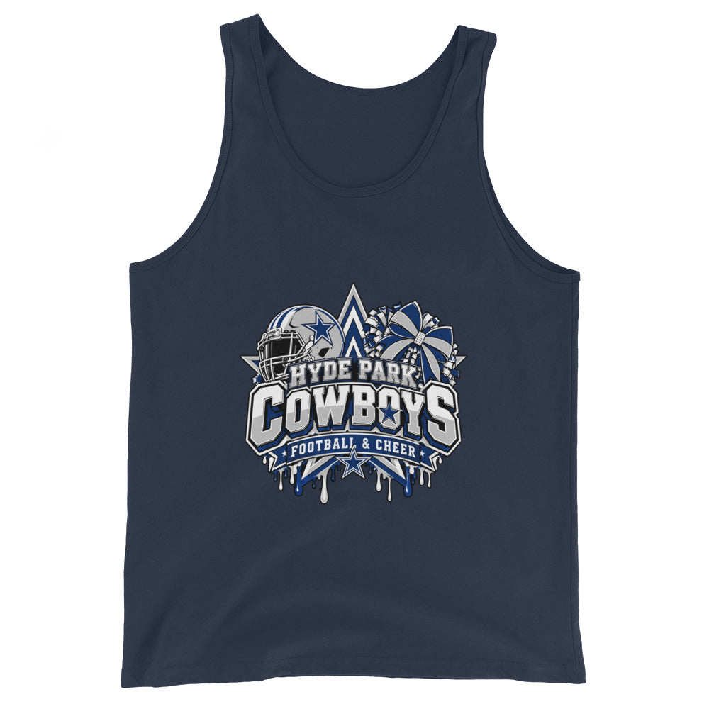 Performance | Tank Top | Hyde Park Cowboys | Crest Logo