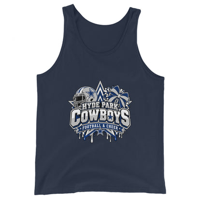 Performance | Tank Top | Hyde Park Cowboys | Crest Logo