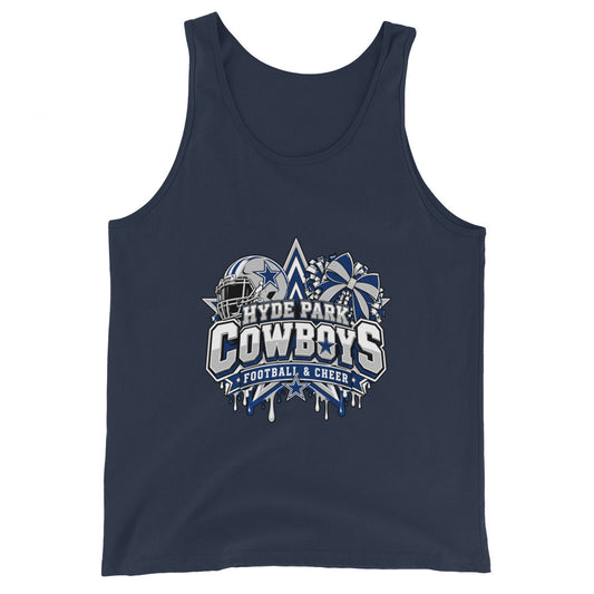 Performance | Tank Top | Hyde Park Cowboys | Crest Logo