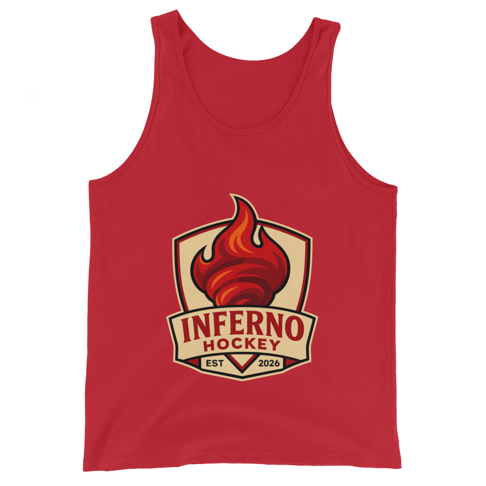Performance | Tank Top | Inferno Hockey | Crest Logo