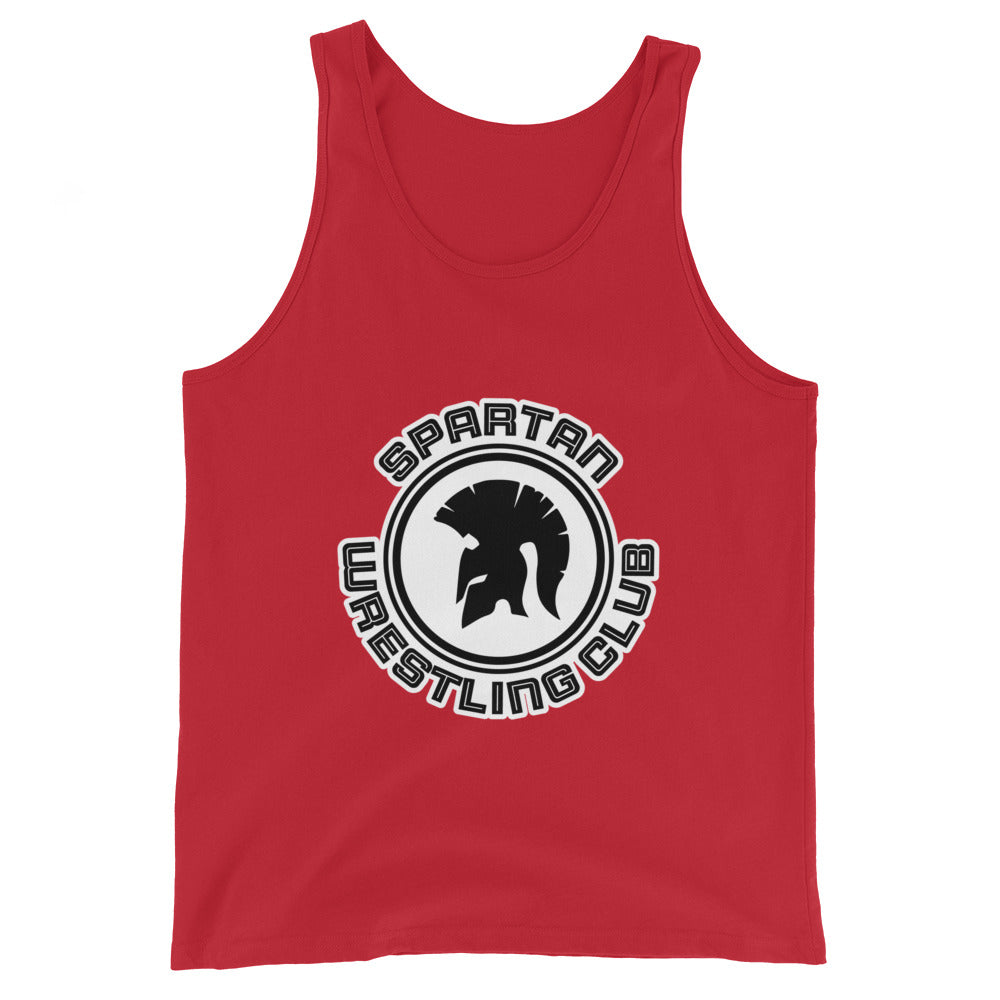 Performance | Tank Top | Spartan Wrestling Club | Crest Logo
