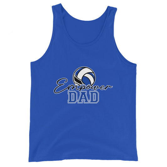 Performance | Tank Top | Empower Volleyball Club | Dad Crest Logo