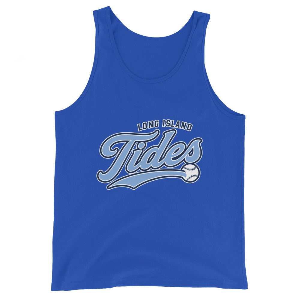 Performance | Tank Top | Long Island Tides Baseball | Athletics Logo