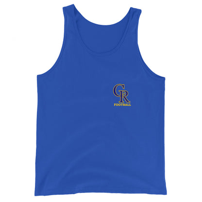 Performance | Tank Top | Chestnut Ridge Lions Football | Lettermark Logo