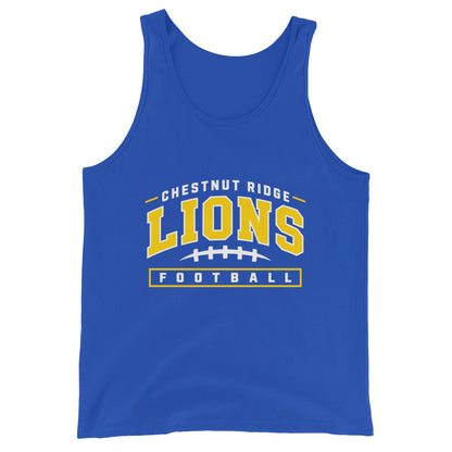 Performance | Tank Top | Chestnut Ridge Lions Football | Valor Logo