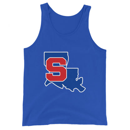 Performance | Tank Top | Louisiana Slam Baseball | Crest Logo