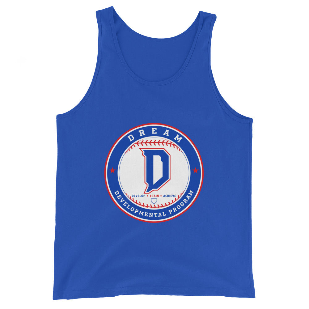 Performance | Tank Top | Dream Developmental Program | Badge Logo