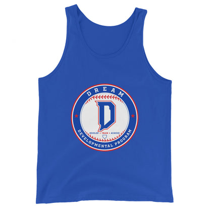Performance | Tank Top | Dream Developmental Program | Badge Logo