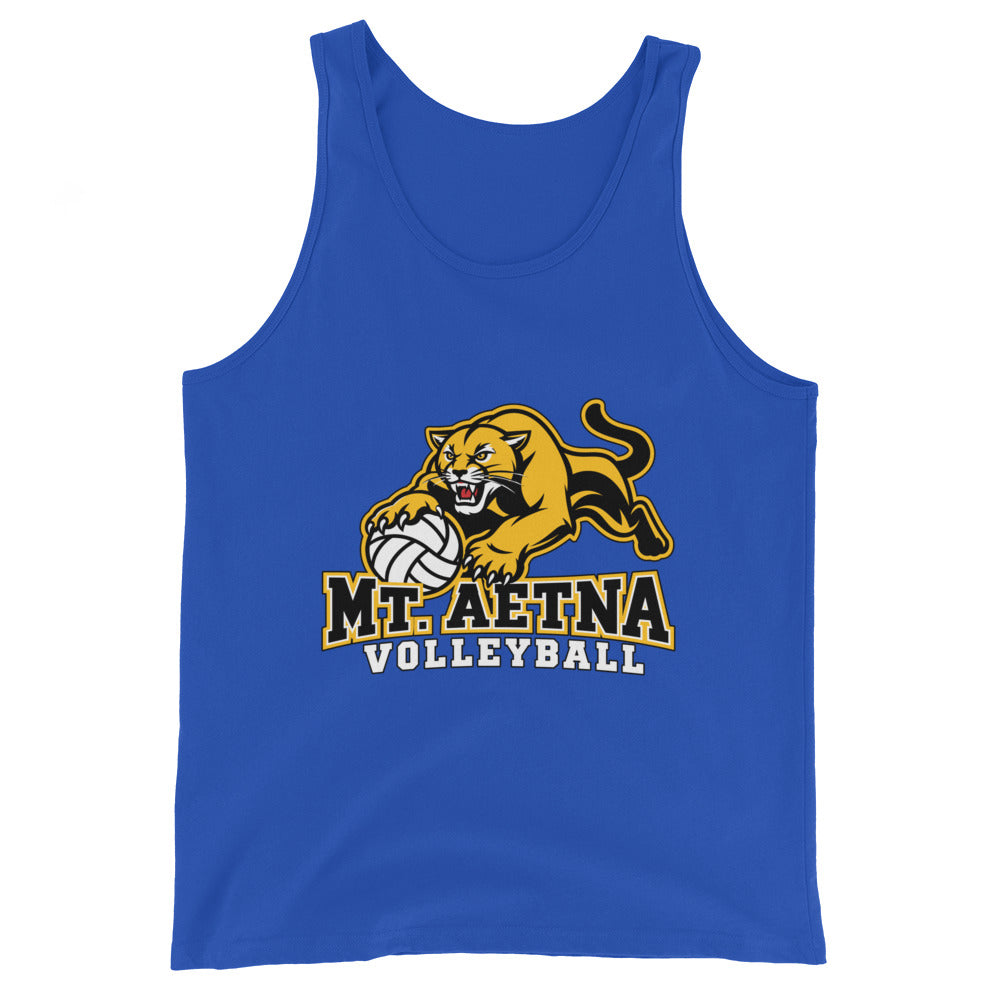 Performance | Tank Top | Mt. Aetna Adventist School | Volleyball Apex Logo