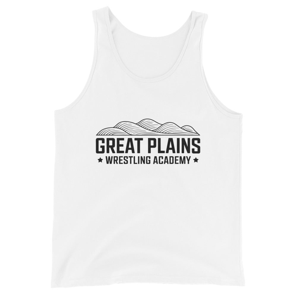 Performance | Tank Top | Great Plains Wrestling Academy | Crest Logo