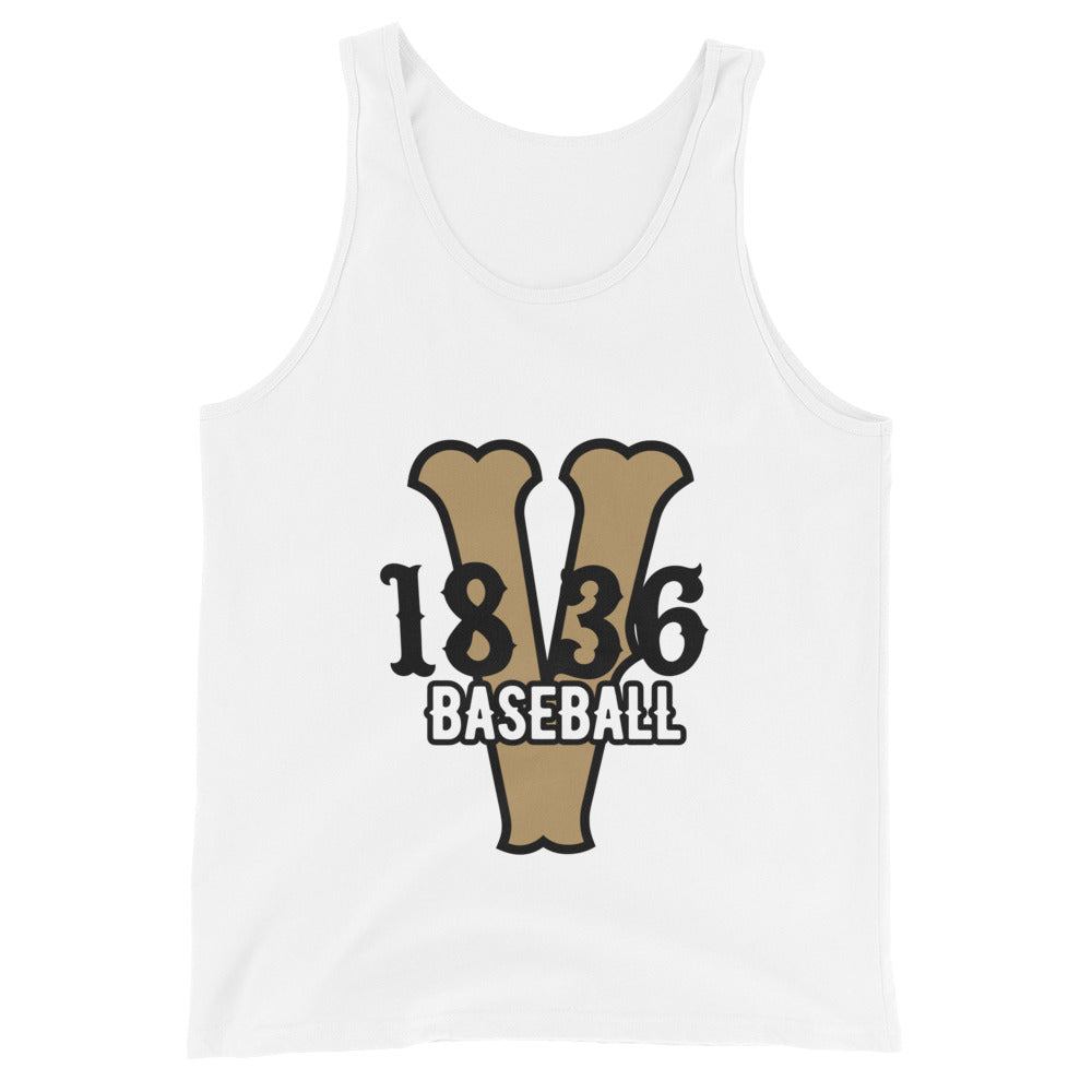 Performance | Tank Top | 1836 Volunteers Baseball | Crest Logo