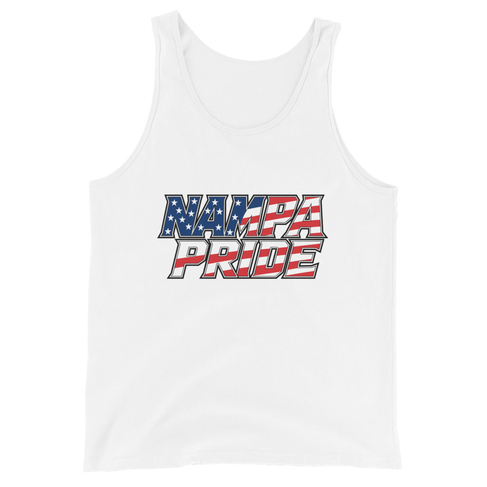 Performance | Tank Top | Nampa Pride | Modern Script Logo