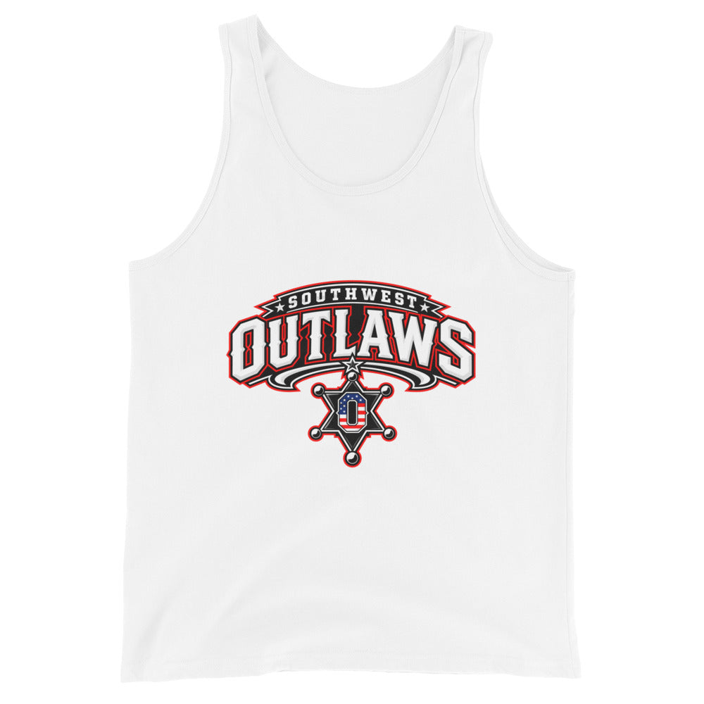 Performance | Tank Top | Southwest Outlaws | Vanguard Logo