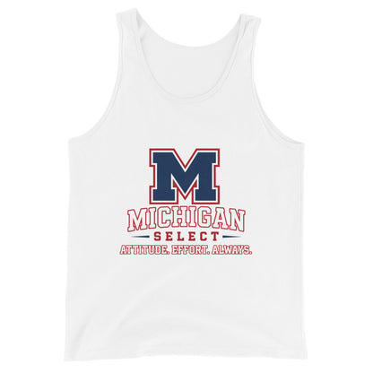 Performance | Tank Top | Michigan Select Baseball | Crest Logo
