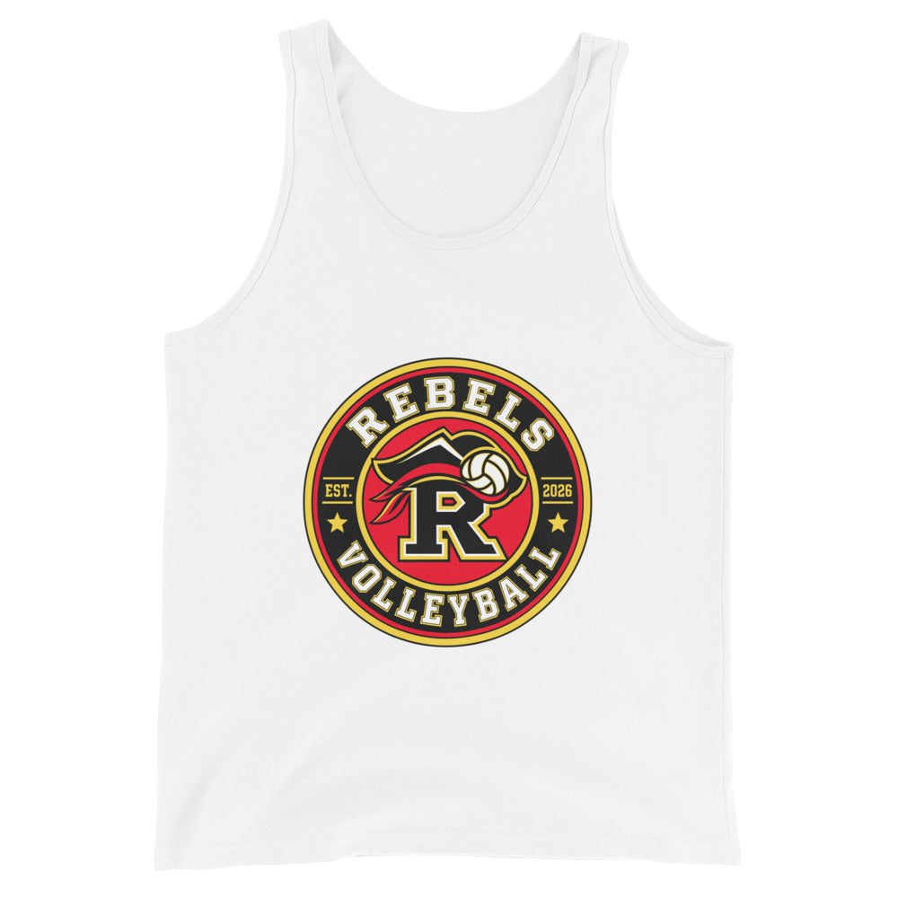 Performance | Tank Top | Rebels Volleyball Club | Badge Logo