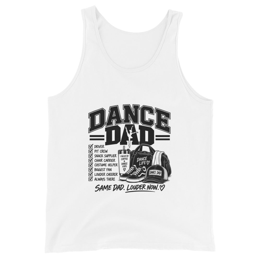Performance | Tank Top | Dance Life | Dad Crest Logo