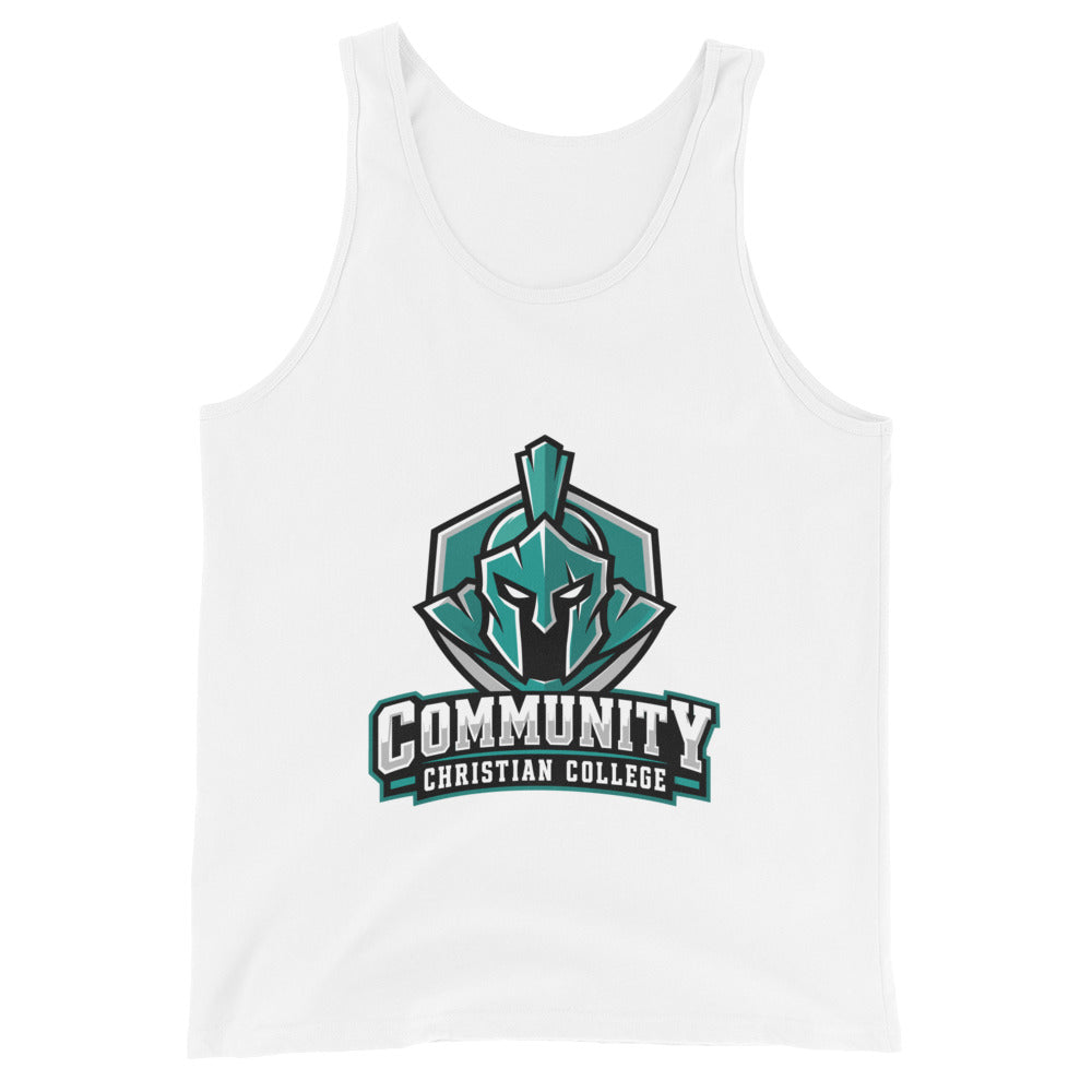 Performance | Tank Top | Community Christian College | Vanguard Athletic Logo