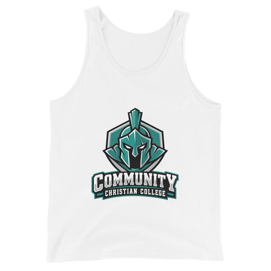 Performance | Tank Top | Community Christian College | Vanguard Athletic Logo
