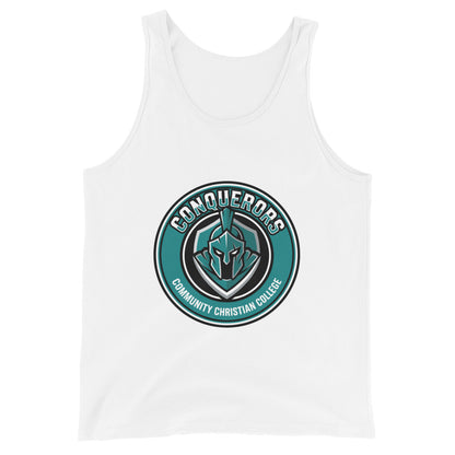 Performance | Tank Top | Community Christian College | Badge Logo