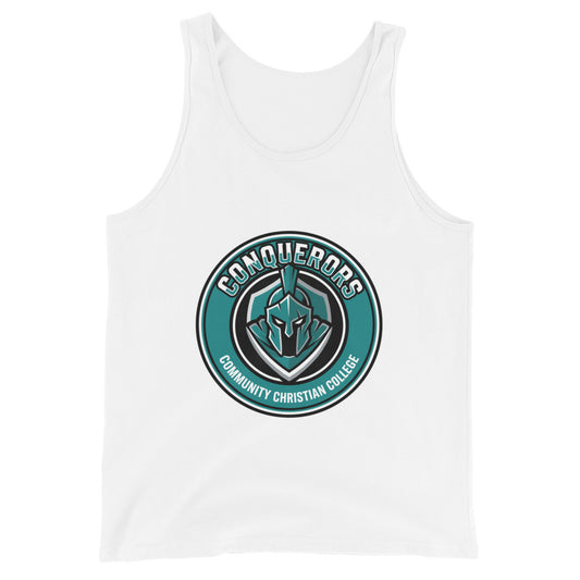 Performance | Tank Top | Community Christian College | Badge Logo