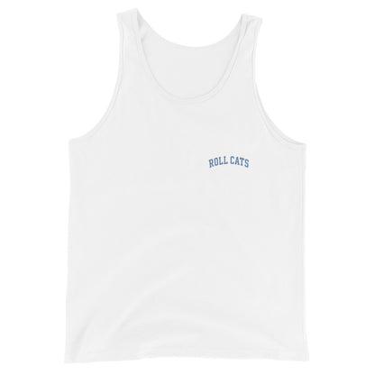 Performance | Tank Top | Geneseo Mudcats | Roll Cats Script Logo