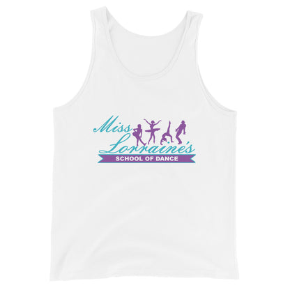 Performance | Tank Top | Miss Lorraine’s School of Dance | Crest Logo