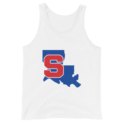 Performance | Tank Top | Louisiana Slam Baseball | Crest Logo