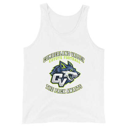 Performance | Tank Top | Cumberland Valley Coyotes Football | Emblem Logo