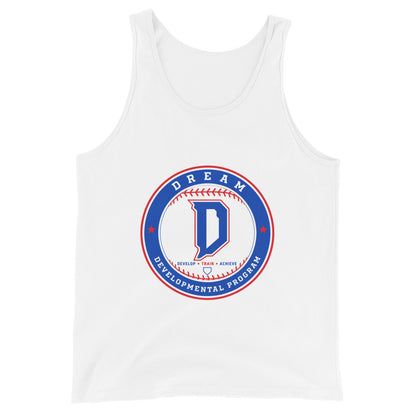 Performance | Tank Top | Dream Developmental Program | Badge Logo