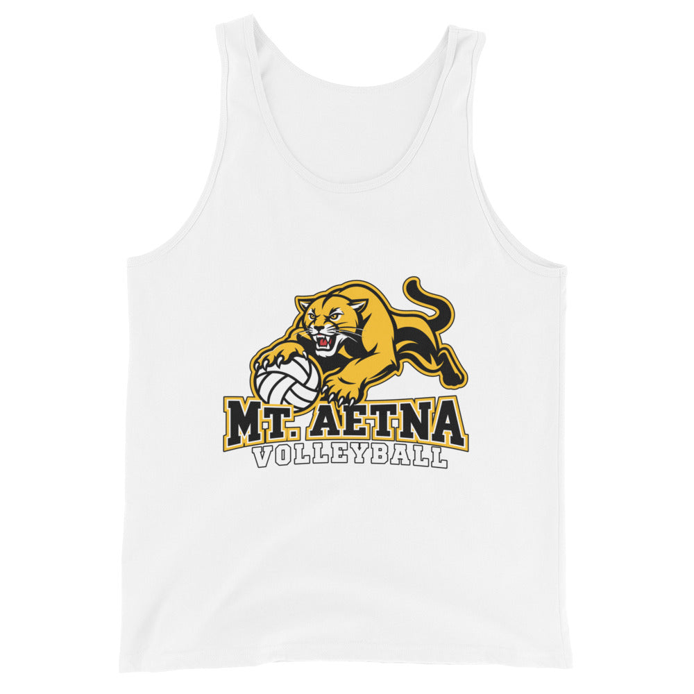 Performance | Tank Top | Mt. Aetna Adventist School | Volleyball Apex Logo