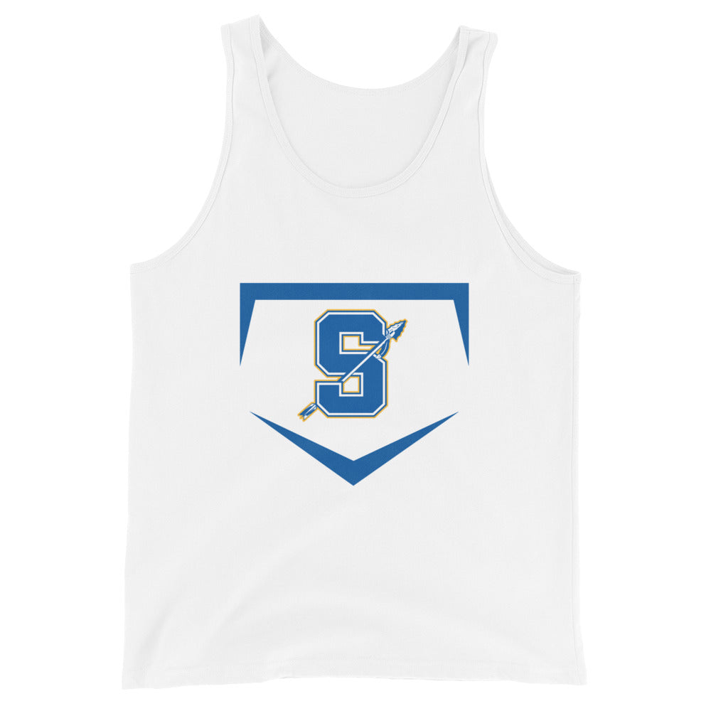 Performance | Tank Top | Senatobia Warriors Baseball | Valor Logo