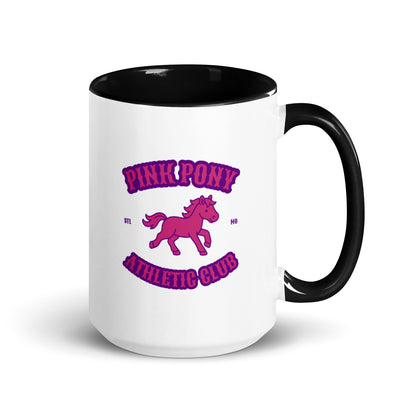 Coffee Mug | Pink Pony Athletic Club | Crest Logo