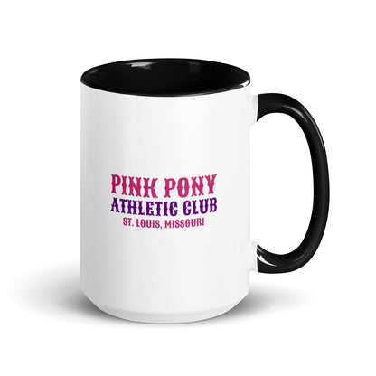 Coffee Mug | Pink Pony Athletic Club | Athletic Wordmark Logo