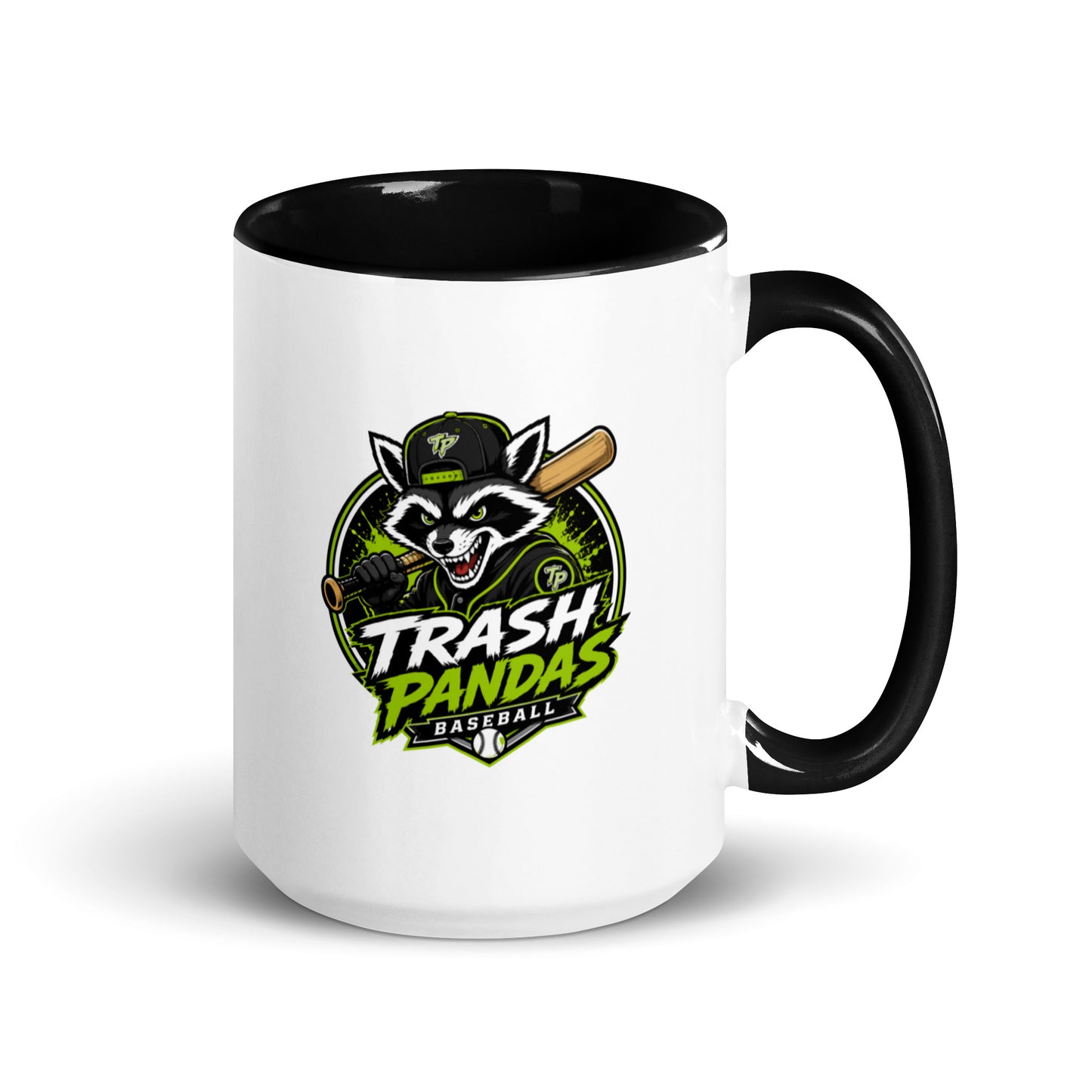 Coffee Mug | Trash Pandas Baseball Organization | Mascot Logo