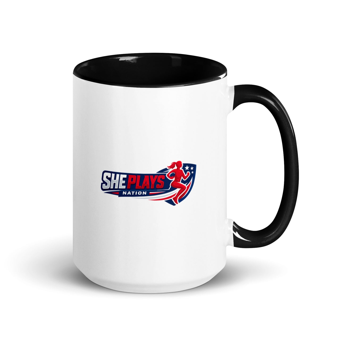 Coffee Mug | She Plays Nation | Crest Logo