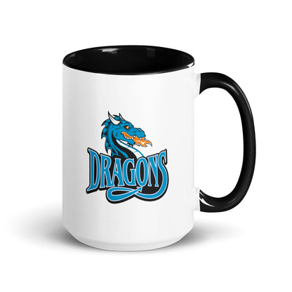 Coffee Mug | International Studies Middle School Volleyball | Emblem Logo
