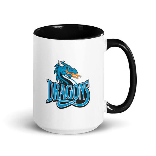 Coffee Mug | International Studies Middle School Volleyball | Emblem Logo