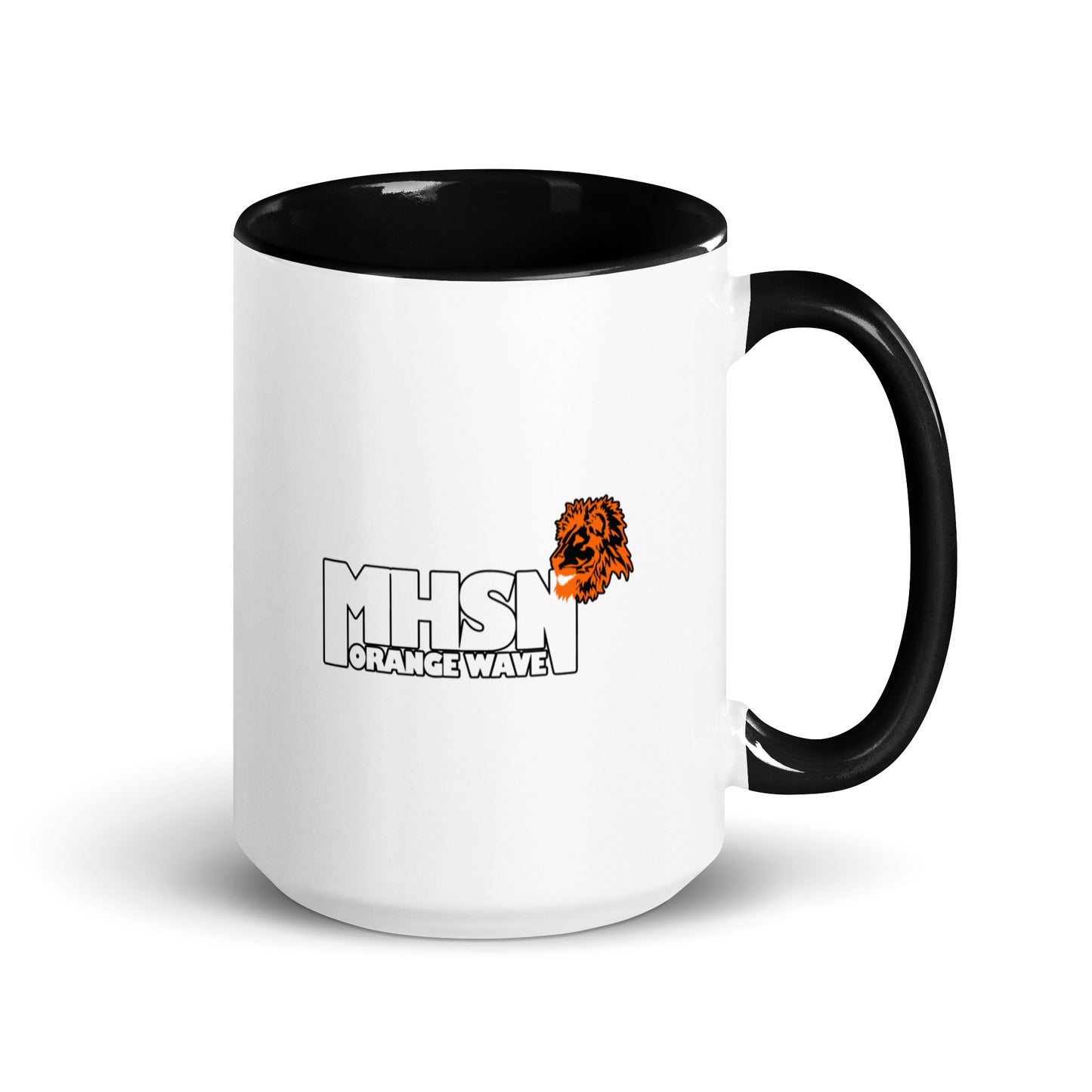 Coffee Mug | Orange Wave Marching Band | Crest Logo