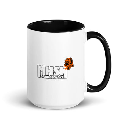 Coffee Mug | Orange Wave Marching Band | Crest Logo