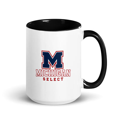Coffee Mug | Michigan Select Baseball | Emblem Logo