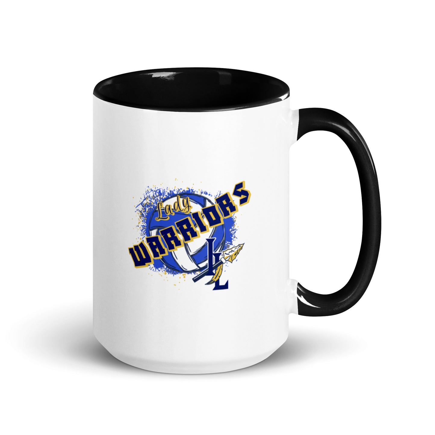 Coffee Mug | Indian Land Middle School Volleyball | Vanguard Warriors Logo
