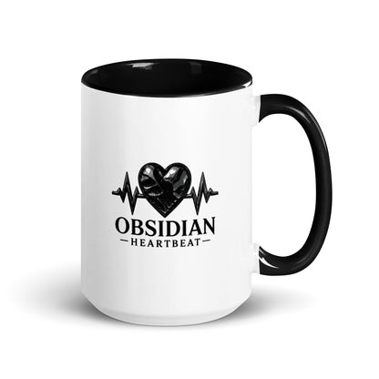 Coffee Mug | Obsidian Heartbeat | Pulse Athletics Logo