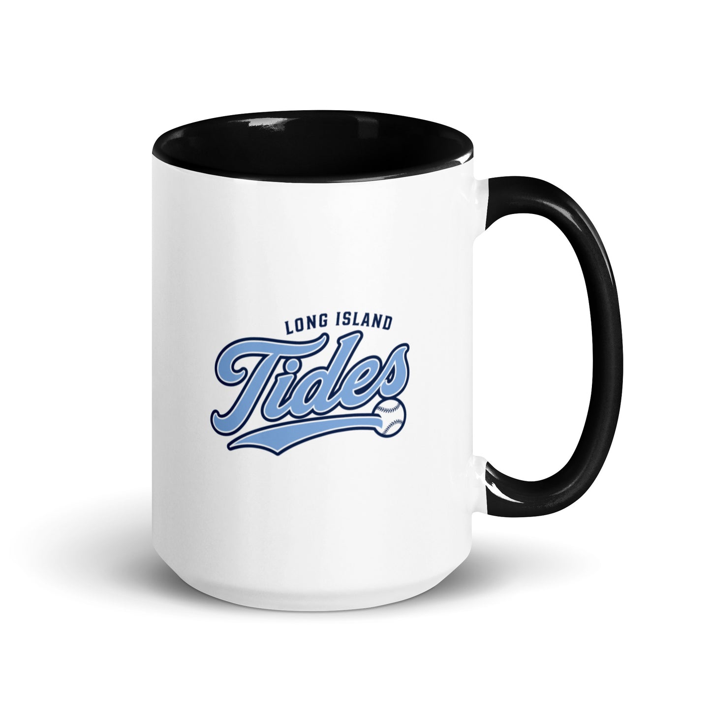 Coffee Mug | Long Island Tides Baseball | Athletics Logo