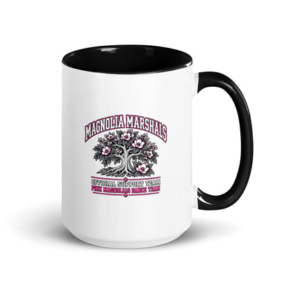 Coffee Mug | Pink Magnolias Dance | Crest Logo