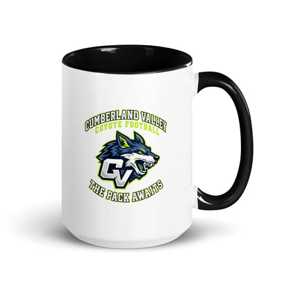Coffee Mug | Cumberland Valley Coyotes Football | Emblem Logo