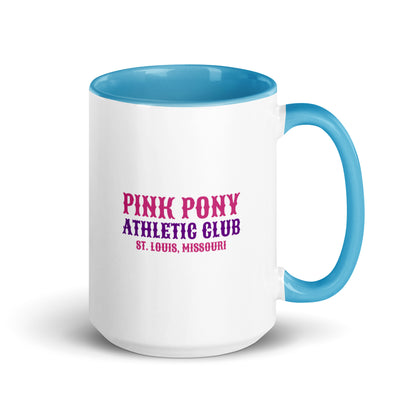 Coffee Mug | Pink Pony Athletic Club | Athletic Wordmark Logo