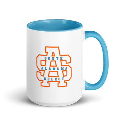 Coffee Mug | South Alabama Select 8U | Letter Crest Logo